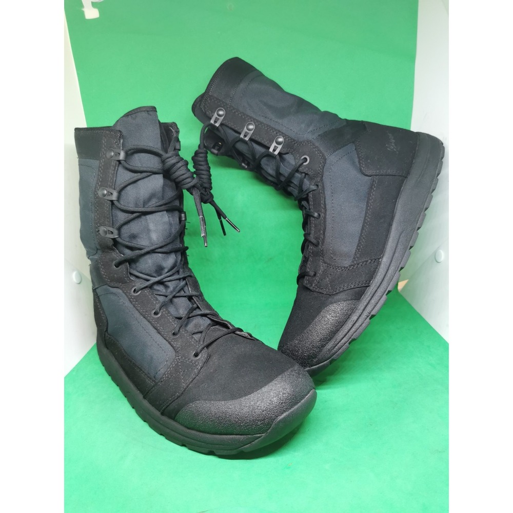MENS DANNER 50120 TACHYON 8" BLACK HOT WEATHER BOOTS Size 11.5 EE Wide